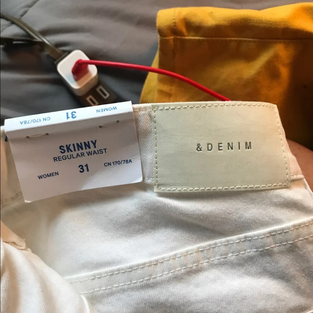white denim